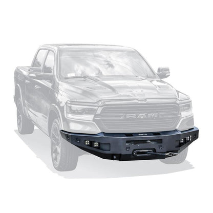Westin 19-24 Dodge Ram 1500(Excl Classic) Pro-Series Front Bumper - Textured Black Westin