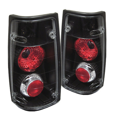 Spyder Isuzu Rodeo 91-97/Isuzu Amigo 89-94 Euro Style Tail Lights Black ALT-YD-IR91-BK SPYDER