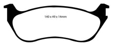 Load image into Gallery viewer, EBC GreenStuff Rear Brake Pads - DP61631