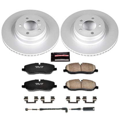 Power Stop 06-09 Land Rover Range Rover Front Z23 Evolution Sport Coated Brake Kit PowerStop
