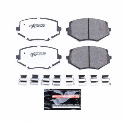 Power Stop 94-97 Mazda Miata Front Z26 Extreme Street Brake Pads w/Hardware PowerStop