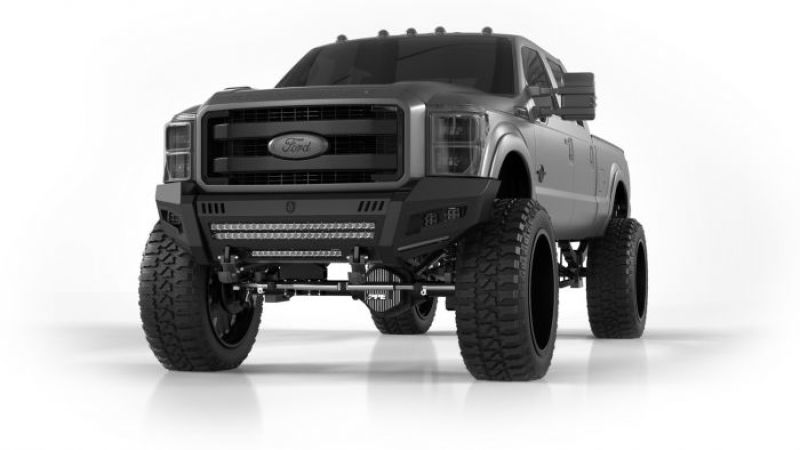 Road Armor 11-16 Ford F250/F350 iDentity Front Bumper Full Kit - Black Light Texture Road Armor
