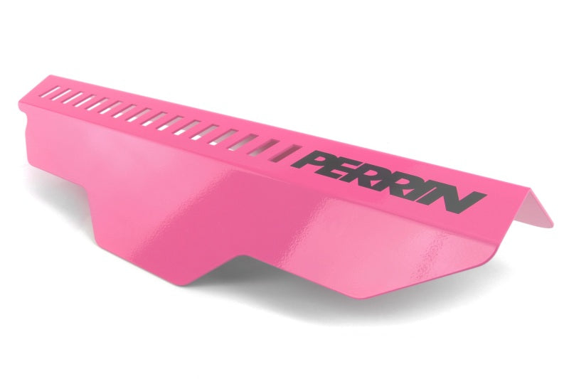 Perrin Subaru Pulley Cover (For EJ Engines) - Hyper Pink Perrin Performance
