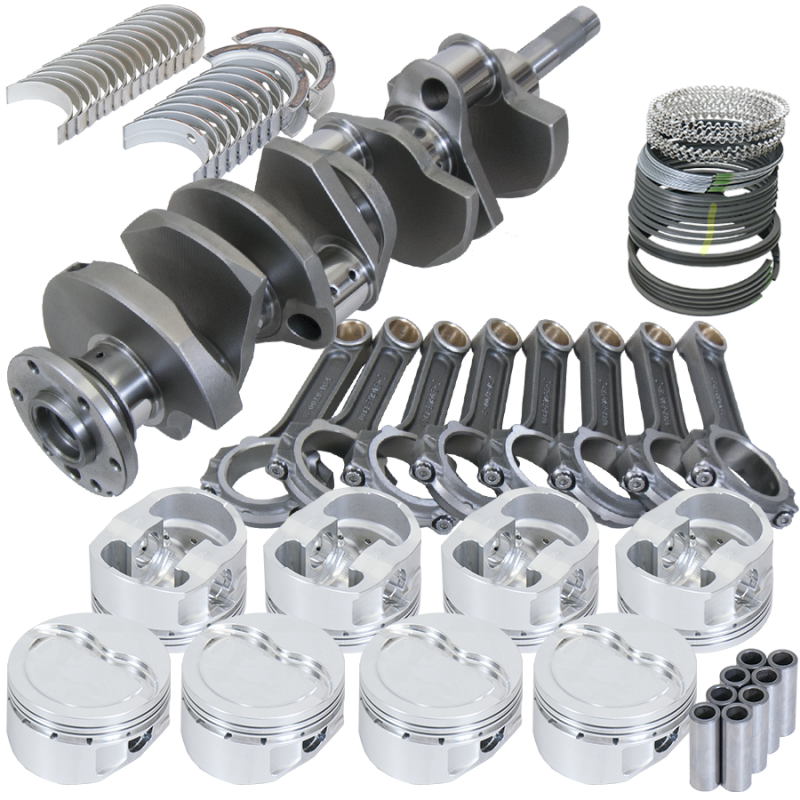 Eagle Ford FE 4.125in Crank 6.700in I-Beam Rods Forged 4032 -14cc 4.28