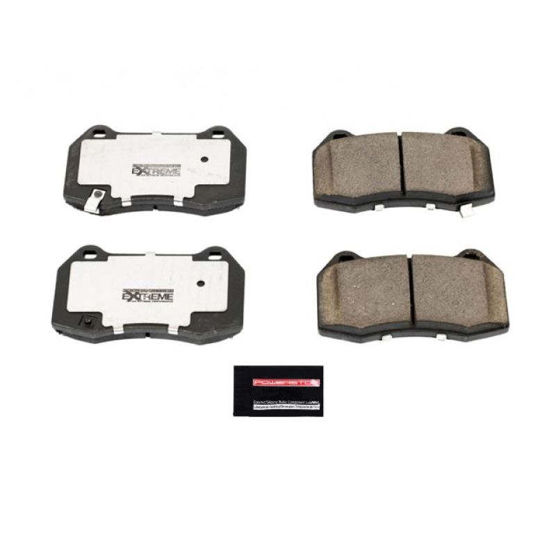 Power Stop 03-04 Infiniti G35 Front Z26 Extreme Street Brake Pads w/Hardware PowerStop