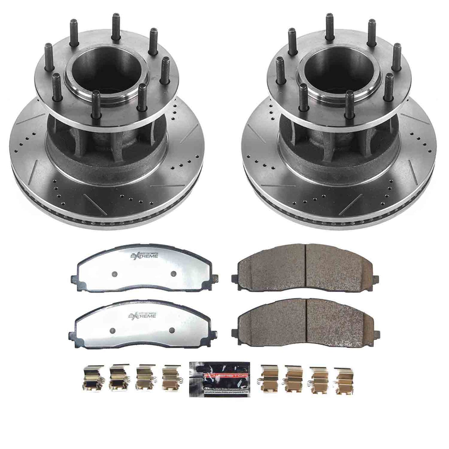 Power Stop 23-24 Ford F-350 Super Duty Front Z36 Truck & Tow Brake Kit