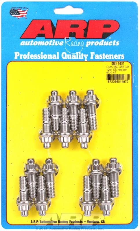 ARP Olds 350-455 3/8in 12pt SS Header Bolt Kit