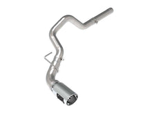 Load image into Gallery viewer, aFe Large Bore-HD 3in 409-SS DPF-Back Exhaust System w/ Polished Tip 14-19 RAM 1500 V6 3.0L (td) aFe