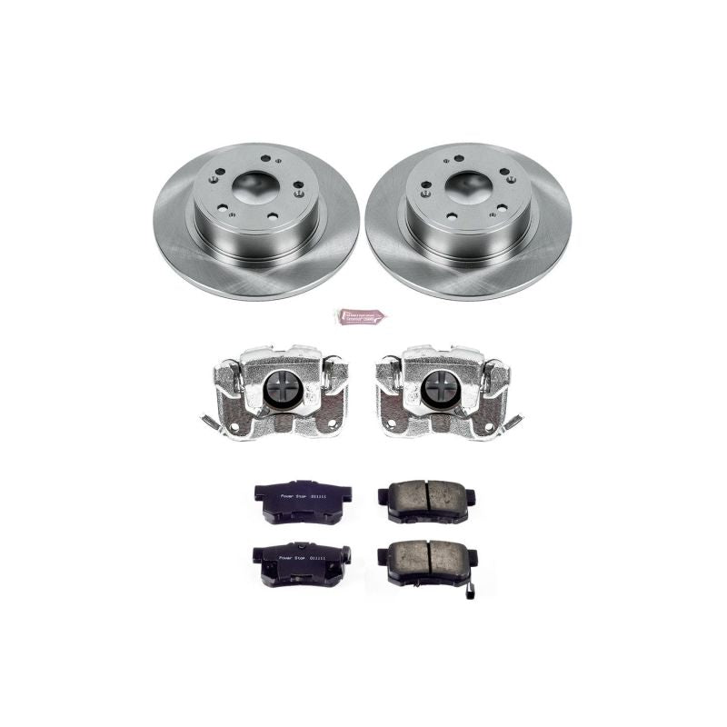 Power Stop 16-18 Acura ILX Rear Autospecialty Brake Kit w/Calipers PowerStop