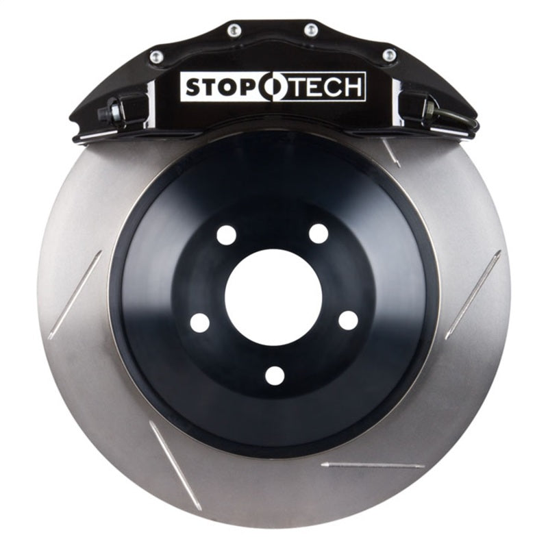 StopTech Chrysler 300C Front Touring 1-Piece BBK w/ Black ST-60 Calipers Slotted Rotor