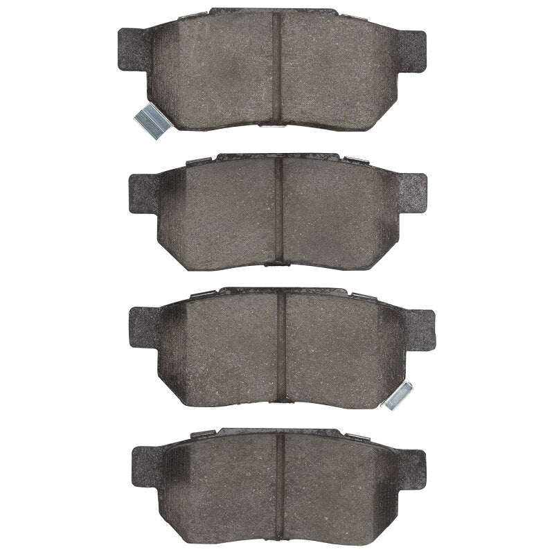 R1 Rear Semi-Metallic Brake Pads 1985-2014 Acura/Honda - 2311-0374-00