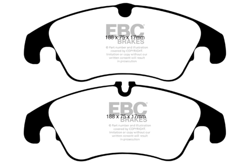 EBC BlueStuff Front Brake Pads - DP51986NDX EBC