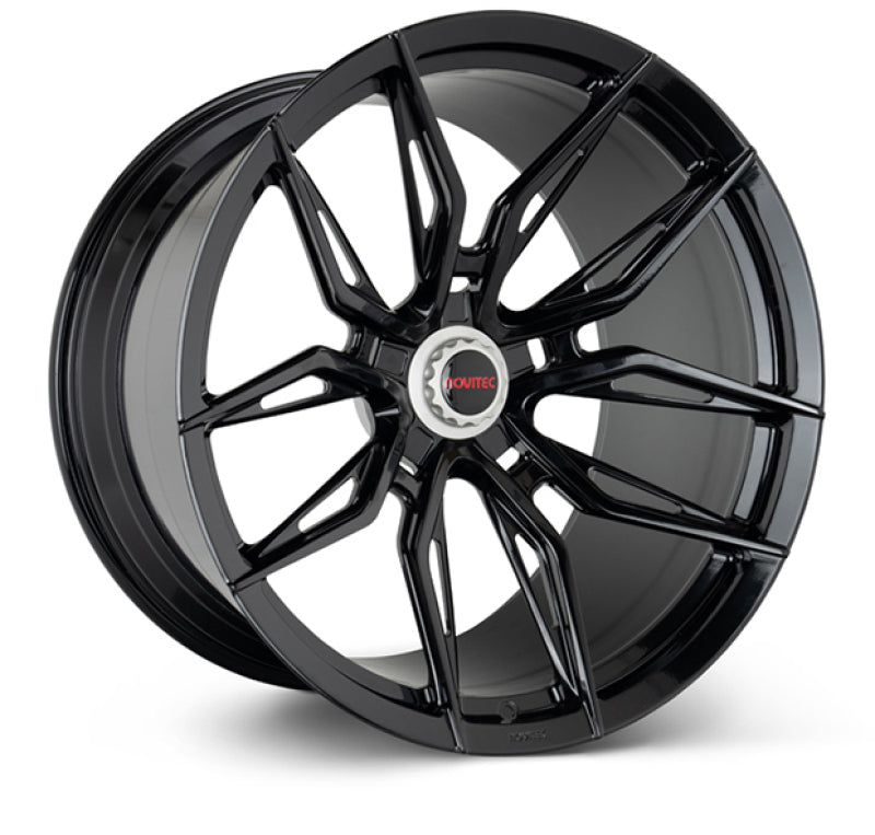 Vossen x Novitec NF11 20x9 ET:39 Gloss Black Ferrari 458 Front Wheel