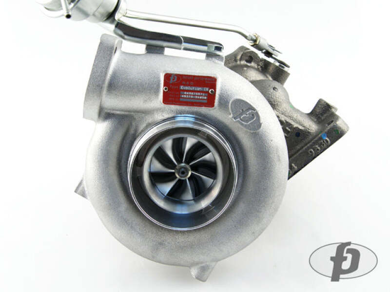 Forced Performance Mitsubishi Evo 9 Red XR57SR Turbo Journal Brg Black Turbine Housing (D/S Only)