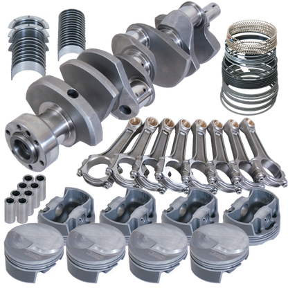 Eagle Chevy 454 1Pc 4.250in Crank 6.385in I-Beam Rods 18cc Dome 4.280in Pistons Rotating Assembly
