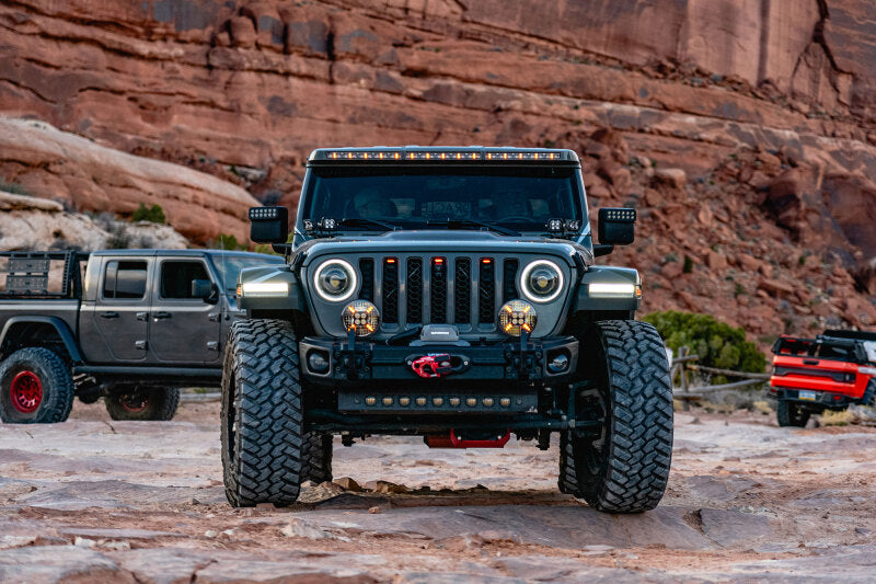 Oracle Jeep Wrangler JL/Gladiator JT Integrated Windhsiled LED Light Bar System ORACLE Lighting