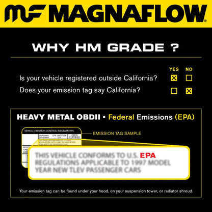 Magnaflow Conv DF 10-12 Fusion Hybrid 2.5L Magnaflow