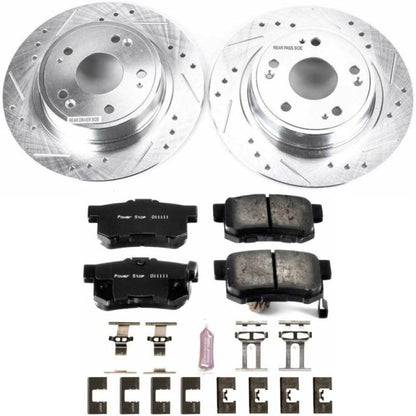 Power Stop 16-18 Acura ILX Rear Z23 Evolution Sport Brake Kit PowerStop