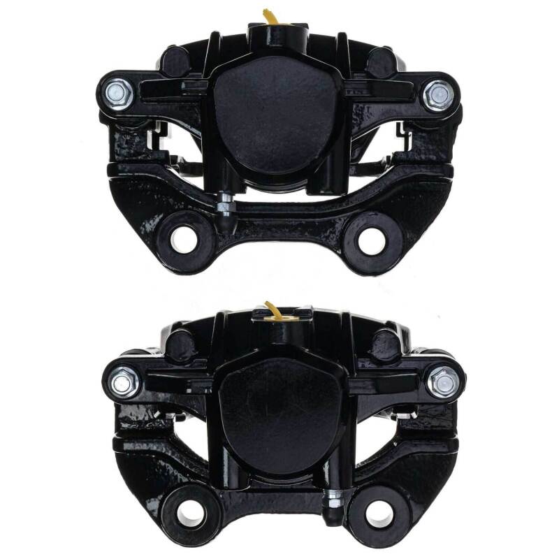 Power Stop 00-02 Cadillac DeVille Rear Black Caliper - Pair w/Bracket PowerStop