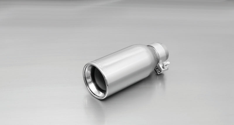 Remus 2006 Opel Corsa D (w/OE Sport Rear Skirt) 1.3L CDTi 102mm Rolled Edge Chromed Tail Pipe Set Remus