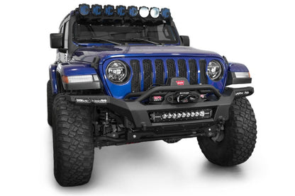 ADD 18-24 Jeep Wrangler JL / 18-24 Jeep Gladiator JT Phantom Winch Rear Bumper Addictive Desert Designs