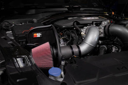 K&N 2024+ Ford Mustang V8 5.0L Typhoon Performance Air Intake System K&N Engineering