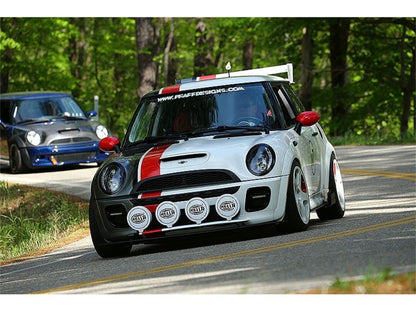 Spyder Mini Cooper 02-06 Projector Headlights DRL Black High H1 Low H1 PRO-YD-MC02-DRL-BK SPYDER