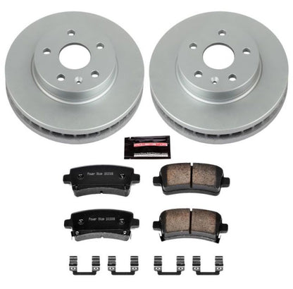 Power Stop 12-16 Buick LaCrosse Rear Z17 Evolution Geomet Coated Brake Kit PowerStop