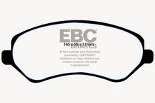 Load image into Gallery viewer, EBC YellowStuff Front Brake Pads - DP41612R