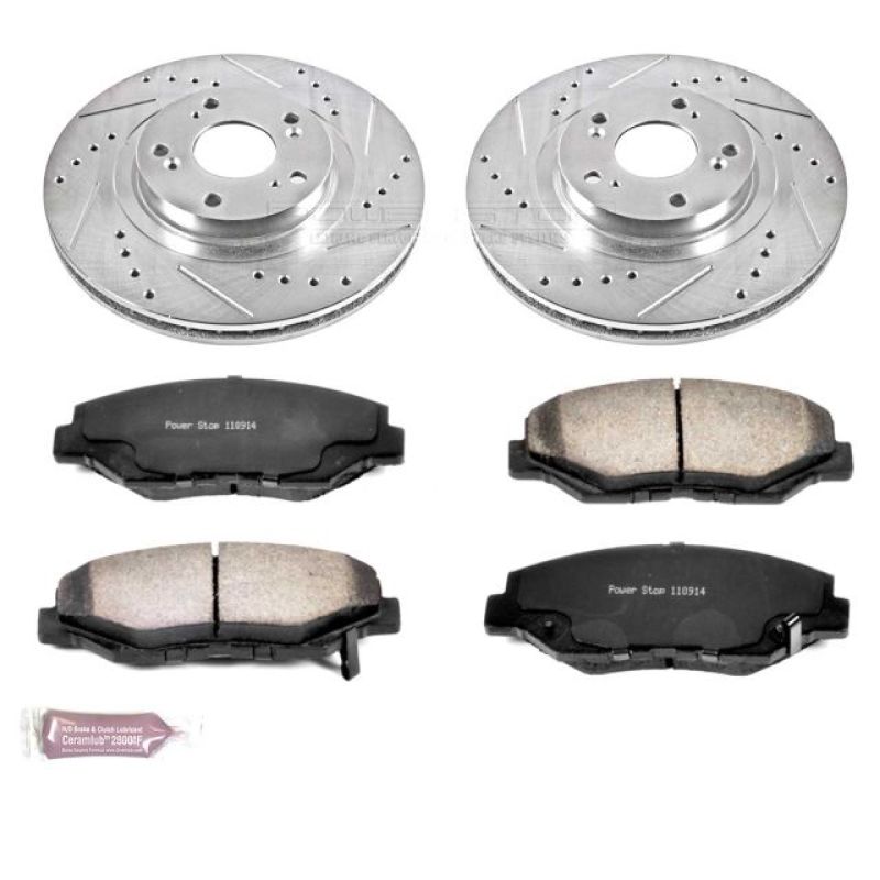 Power Stop 13-15 Acura ILX Front Z36 Truck & Tow Brake Kit PowerStop