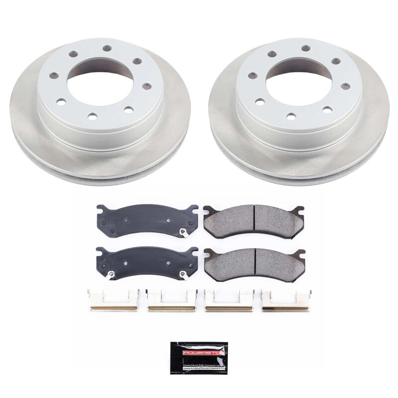 Power Stop 03-09 Hummer H2 Rear Semi-Coated Rotor Kit PowerStop