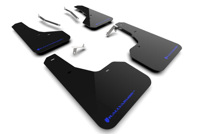 Rally Armor 2022 Subaru Forester (Incl. Wilderness) UR Black Mud Flap w/ Blue Logo Rally Armor