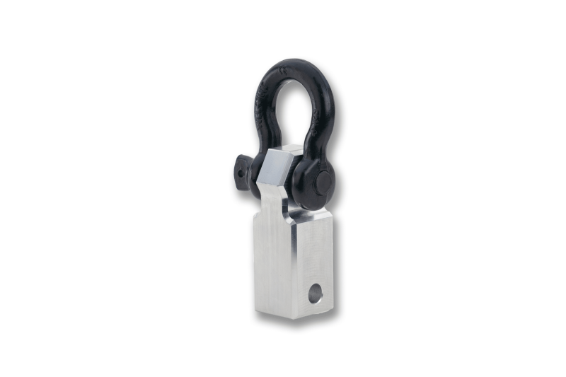 Weigh Safe Towing Recovery - Black Hard Shackle Hitch w/Aluminum Body Weigh Safe