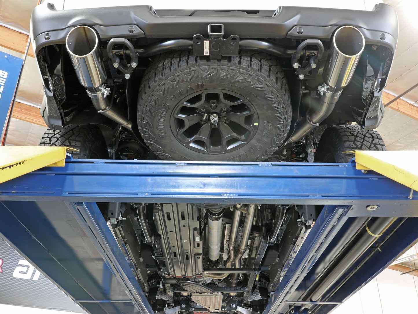 aFe RAM 1500 TRX 21-23 V8-6.2L (sc) Vulcan Series 3 IN to 3-1/2 IN 304 Stainless Steel Cat-Back Exhaust System w/ Polished Tip - 49-32084-P aFe
