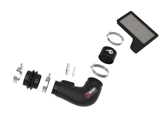 aFe Super Stock Induction System Pro Dry S Media 15-17 Ford Mustang V6-3.7L