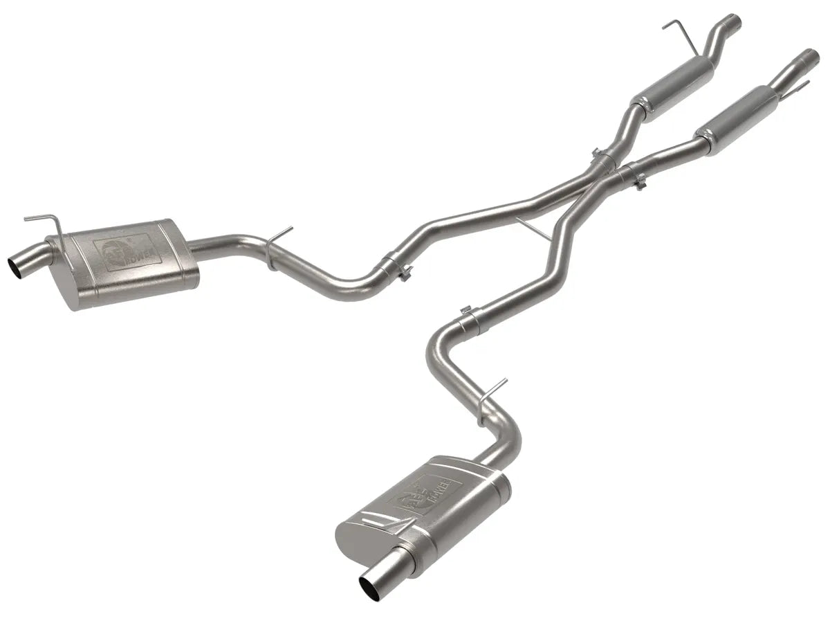 aFe Vulcan Series 2.24in SS Cat-Back Exhaust 21-23 Jeep Grand Cherokee L V8 5.7L