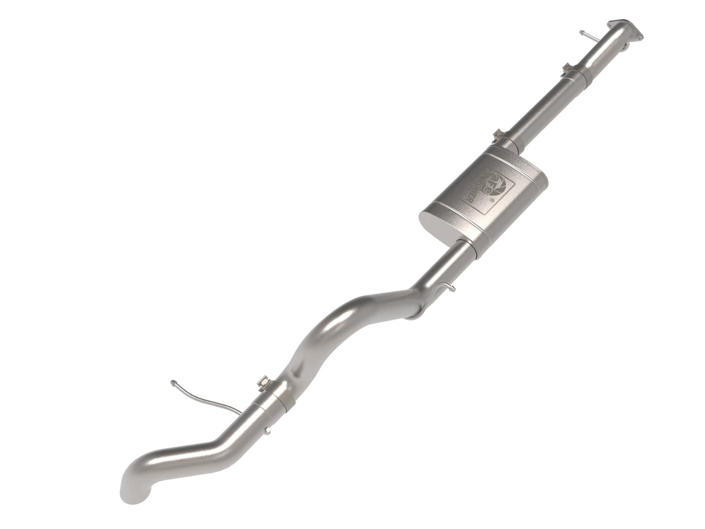aFe Apollo GT Series 2-1/2 IN 409 Stainless Steel Cat-Back Hi-Tuck Exhaust System - 49-46075