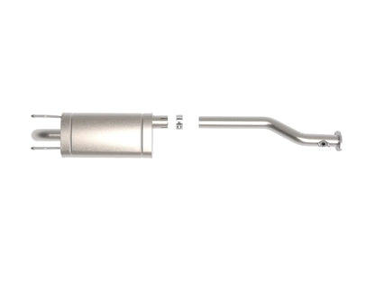 aFe ROCK BASHER 2-1/2 IN 409 Stainless Steel Cat-Back Exhaust System - 49-46049