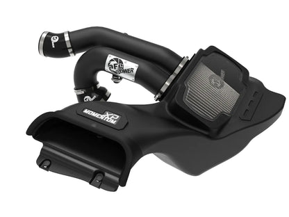 aFe 21-22 Ford F-150 Raptor V6-3.5L(tt) Momentum XP Cold Air Intake System Blk w/ Pro Dry S Filter