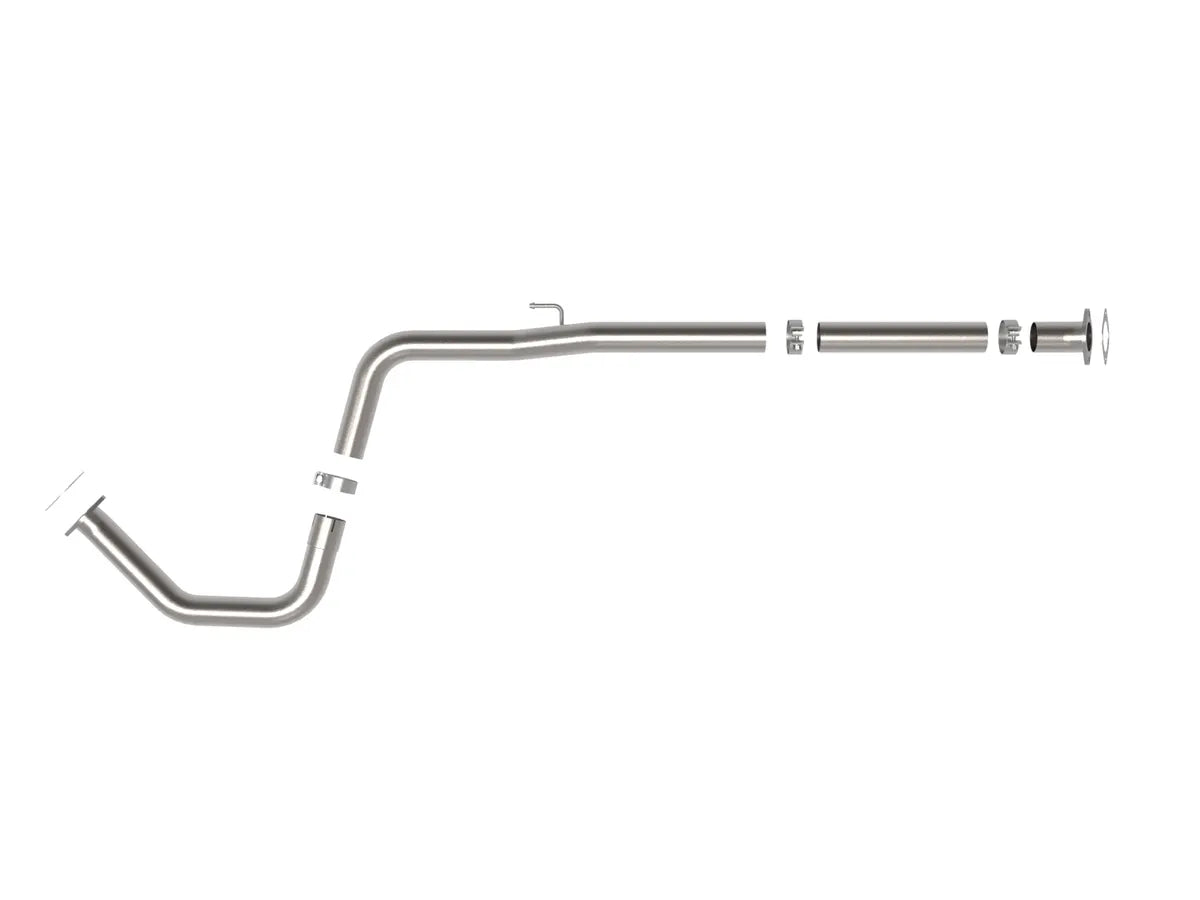 aFe Takeda 3 IN 304 Stainless Steel Mid-Pipe Hyundai Elantra N 22-23 L4-2.0L (t)