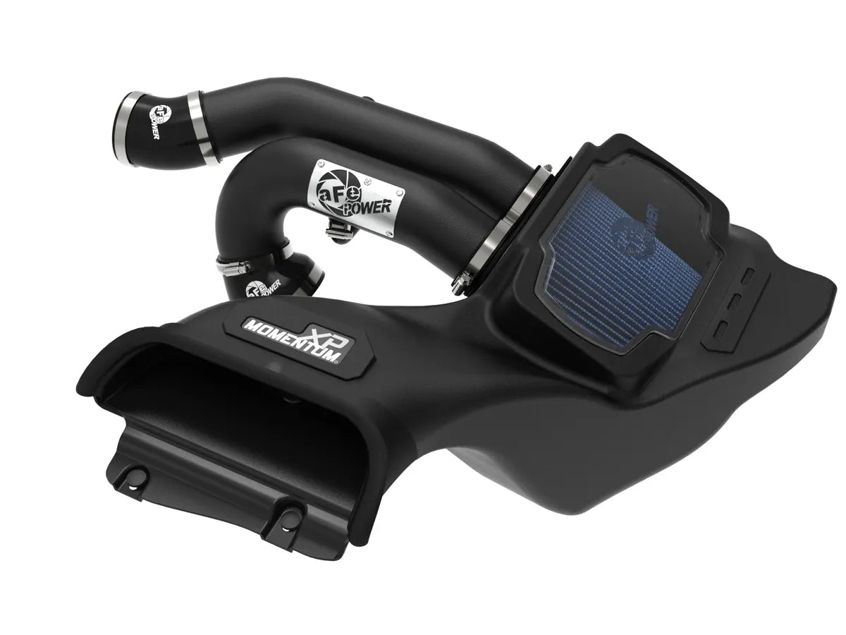 aFe 21-22 Ford F-150 Raptor V6-3.5L(tt) Momentum XP Cold Air Intake System - Blk w/ Pro 5R Filter