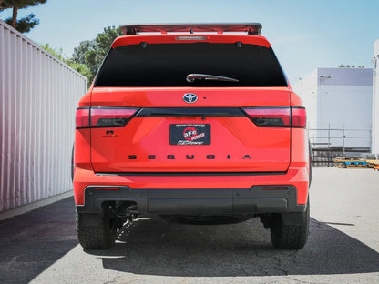 aFe 23-24 Toyota Sequoia V6 3.4L Vulcan Series 2-1/2in to 3in 304 SS Cat-Back Exhaust System