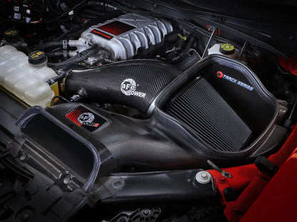 aFe 23-24 Ford F150 Raptor R V8 5.2L Supercharged Track Series Air Intake w/ Black PDS Filter