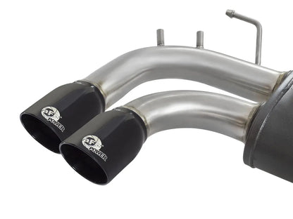 aFe MACH Force-Xp 2-1/2in 304 SS Axle Back Exh w/BlackTips 14-16 BMW 228i (F22/23) L4-2.0L (t) N20