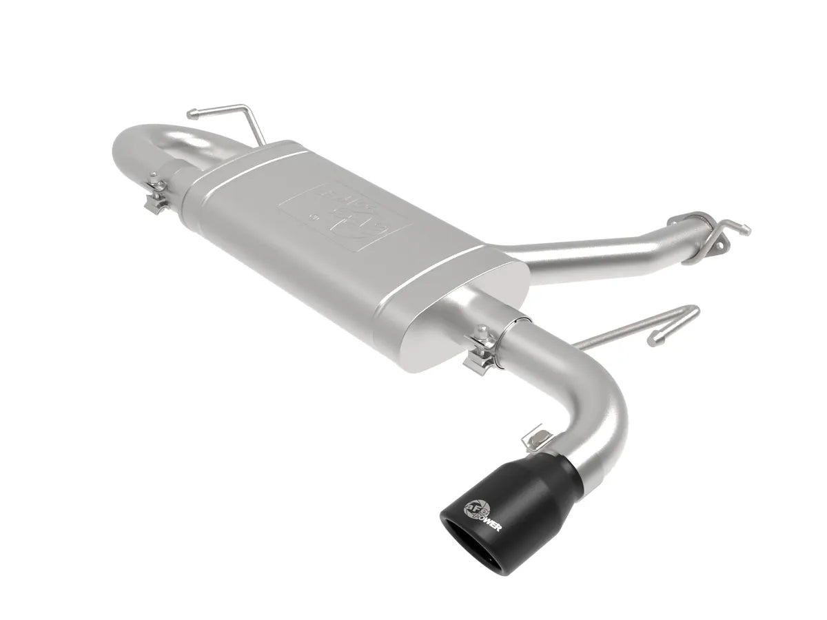 aFe Takeda 2.5in 304 SS Axle-Back Exhaust w/ Black Tips 18-22 Hyundai Kona L4-1.6L (t) AWD