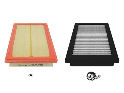 aFe MagnumFLOW OE Replacement Air Filter w/Pro Dry S Media 15-18 Mercedes C300 (L4-2.0L Turbo)