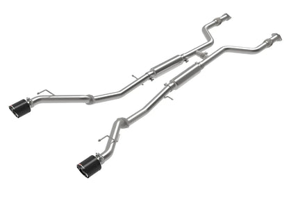 aFe POWER Takeda 2023 Nissan Z 2 1/2in 304 SS Cat-Back Exhaust System w/ Carbon Fiber Tips