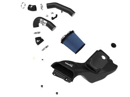 aFe 21-22 Ford F-150 Raptor V6-3.5L(tt) Momentum XP Cold Air Intake System - Blk w/ Pro 5R Filter