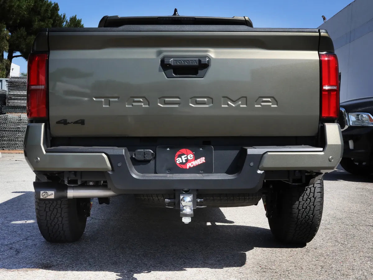 aFe 2024 Toyota Tacoma L4 2.4L Apollo Series 2.5-3in 409 SS Steel Cat-Back Exhaust w/Black Tips aFe