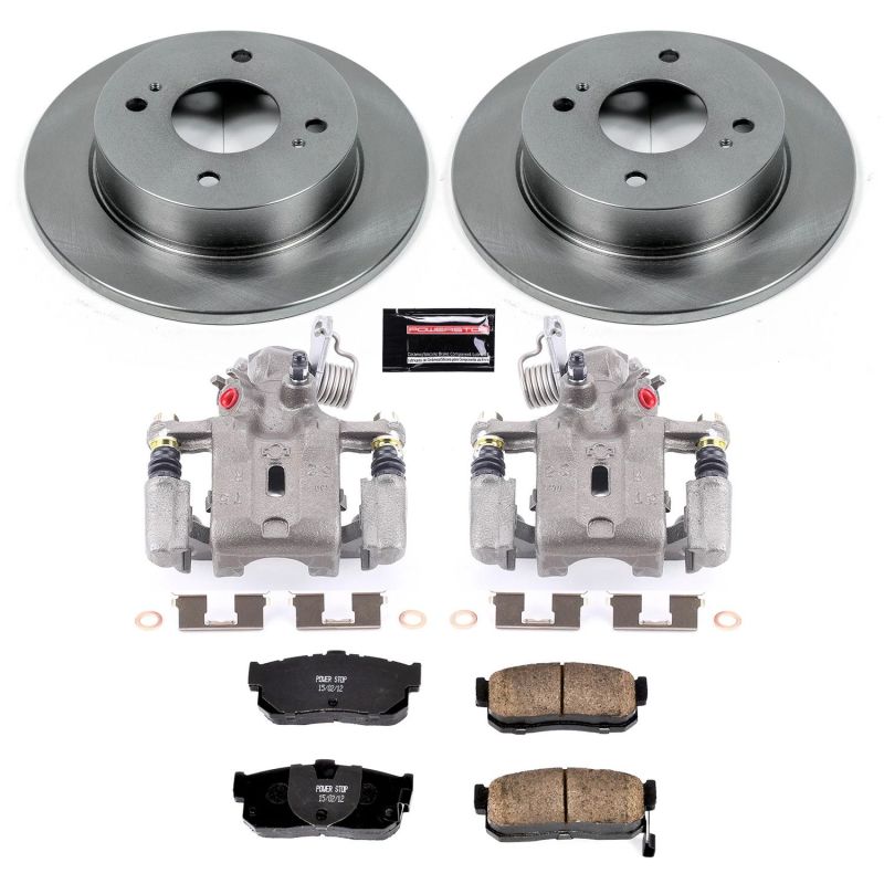 Power Stop 91-96 Infiniti G20 Rear Autospecialty Brake Kit w/Calipers PowerStop